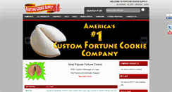 Desktop Screenshot of fortunecookiesupply.com